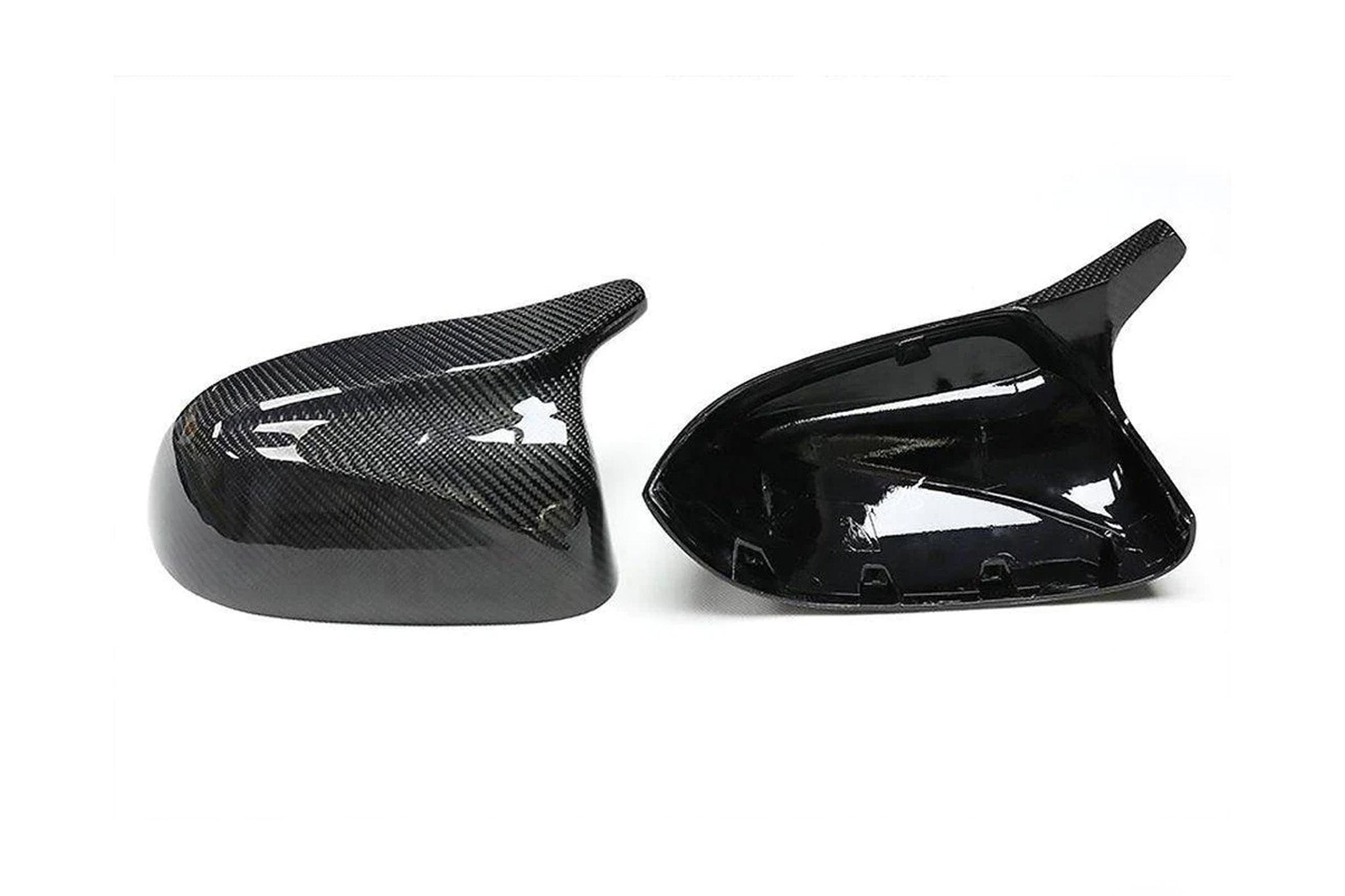 Essentials Carbon Fibre M Style Wing Mirror Covers - BMW X Series G01 | G05 | G07 - Evolve Automotive